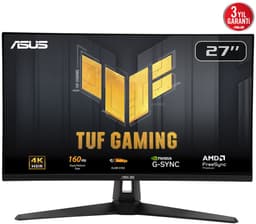 ASUS TUF Gaming VG27UQ1A - 4K Fast IPS Monitor - 160Hz - G-Sync Compatible - 27 Inch — thumbnail 1