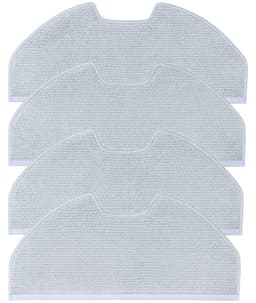 4x Geschikt voor Eufy X8 Pro/ X8 Pro SES Microvezel Dweildoek Pads Reiniging Set — thumbnail 1
