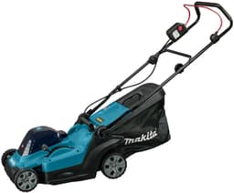 Makita Tuinapparatuur - 40V ACCU-grasmaaier, 38 cm bereik, zonder accu, oplader LM003GZ — thumbnail 1