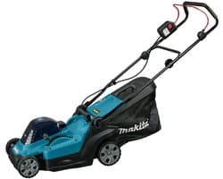 Makita Tuinapparatuur - 40V ACCU-grasmaaier, 38 cm bereik, zonder accu, oplader LM003GZ