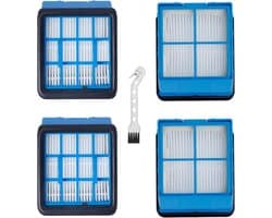 4 HEPA Filters + 1 Reinigingsgereedschap Geschikt voor BISSELL CrossWave OmniForce (3912N)/OmniFind（4006N）/OmniForce Edge 3999N/4000N/4017N/4076 Draadloze Mopstofzuigers