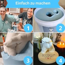 3D Handafdrukset voor Koppels - Gipsafdrukken voor Volwassenen — thumbnail 2