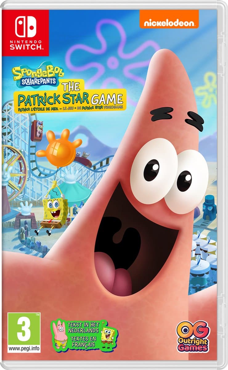 SpongeBob SquarePants: De Patrick Ster Videogame - Nintendo Switch — afbeelding 1