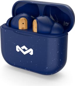 House of Marley Little Bird Draadloze Oordopjes - Bluetooth Oortjes Draadloos - 24 uur Batterijduur - Eco Friendly Design - Quickcharge - Touchbediening - Blauw — thumbnail 2
