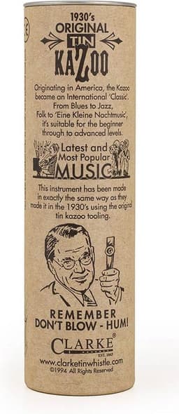Clarke Kazoo Metaal Black Coated — thumbnail 2