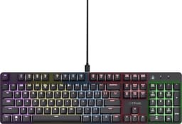 Trust GXT 871 Zora Mechanisch Gaming Toetsenbord Qwerty — thumbnail 1