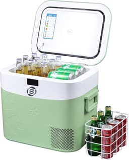 Equivera Mini Fridge for Drinks - Kleine Koelkast - Mini Koelkasten - Minibar - Mini Fridge - Mini Koelkast - Mini Koelkastje - Must have voor in Huis! — thumbnail 1