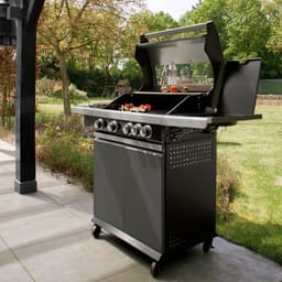 Patton Patio Pro Chef 4+1 Gasbarbecue - Frozen Grey — thumbnail 4