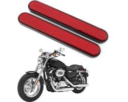 2 stuks mini 143 x 28 x 8 mm fiets reflector multifunctionele scooter - motorfiets accessoires
