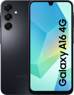 SAMSUNG Galaxy A16 4G (LTE) - 128GB - Black - 128 GB Zwart — thumbnail 1
