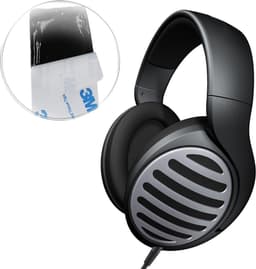 kwmobile band geschikt voor Sennheiser HD515 / HD555 / HD595 / HD518 - Koptelefoonband in zwart - Zachte hoofdband voor hoofdtelefoon — thumbnail 3