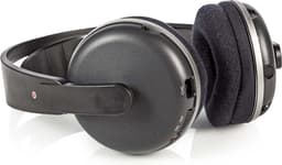 Nedis Draadloze TV-Koptelefoon – Over-Ear – RF – 100 m – 11 uur Batterij – Laadstation – Zilver — thumbnail 3