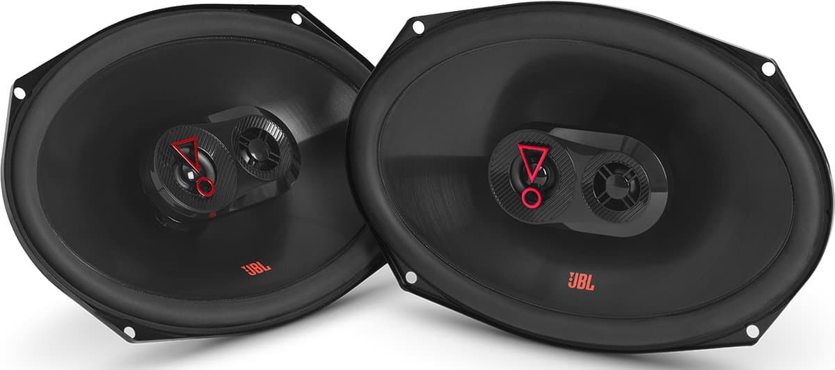 JBL Stage3 9637F - Autospeakers - 6 x 9” (152 x 230 mm) - 3-weg Coaxiaal - 375 Watt - Zonder Grill - Luidspreker set — afbeelding 1