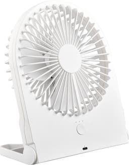 Ventilator - Trion Breezi - Tafelventilator - Staand - Rechthoek - Mat Wit - Kunststof — thumbnail 1