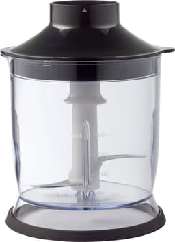 Inventum MX350B Staafmixer set - RVS mes - 2 snelheden - Afneembare voet - Garde en hakmolen - 350 watt - Zwart — thumbnail 4