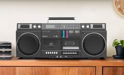 Muse M-380GB - Ghettoblaster met, FM, CD, cassette, USB, SD, 80 Watt — thumbnail 2