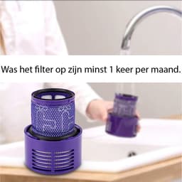 3 x HEPA filter geschikt voor Dyson V10 Sv12 stofzuiger Total Clean, Parquet, Motorhead, Animal wasbaar steelstofzuiger DY-969082-01 - Promessa-Solutions — thumbnail 4