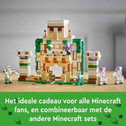 LEGO Minecraft Het ijzergolemfort- 21250 — thumbnail 4