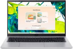 Aspire Go 15 AG15-72P-50TR - Copilot+ PC - Laptop - 15 inch - Core 5 - 8GB - 512GB SSD - Zilver — thumbnail 1