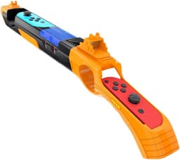 CUZKC Game Gun for Splatoon2/Splatoon 3, Compatible with N-Switch/OLED Joycons, Replacement for Joy-Con Gun Controller - ShopVlot — thumbnail 1