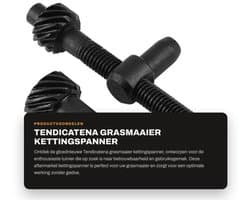 Tendicatena - Kettingspanner - Automatische Kettingafstelling - Geschikt voor Lawnflite/Carlton Painier - Duurzaam Ontwerp - Eenvoudig te Installeren