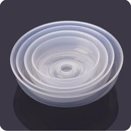 Magnetron spetterdeksel - transparant kunststof - met handvat - voorkomt schoonmaken van de magnetron - ShopVlot — thumbnail 1