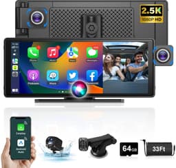 Solidchoice - 10.26 Inch Auto Display met Dashcam en Carplay — thumbnail 1
