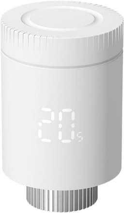 Thermostaatkraan - Slimme radiator - Energie besparen - App en spraakbediening - M30x1.5mm - Wit — thumbnail 1