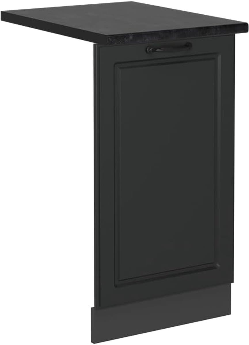 Vaatwasserfront - Keukenfront - Keuken Inrichten - Interne Bediening - 45 cm - Antraciet — afbeelding 1