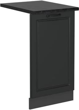 Vaatwasserfront - Keukenfront - Keuken Inrichten - Interne Bediening - 45 cm - Antraciet — thumbnail 1