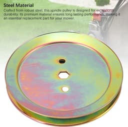 Dailygoods- Maaier Spindel Stalen Poelie - Compatibel met D105/D110/LA110/LA115 - Eenvoudige Installatie - Duurzaam - Efficiënte Vermogensoverdracht - Maaierpoelie — thumbnail 5