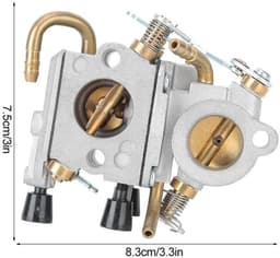Dailygoods- Carburateur Vervangend Accessoire - Hoogwaardig Metaal - Geschikt voor TS410/TS420 - Eenvoudig te Vervangen - Duurzaam - Lange Levensduur - Motorcarburateur — thumbnail 2