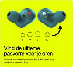 Fresh 'n Rebel Twins Elite 2 - Krachtige Bluetooth Oordopjes met Hybride Actieve Noise Cancelling - 47 uur Speeltijd - Multipoint verbinding - Draadloos en Waterdicht (IPX4) (Real Teal) — thumbnail 4