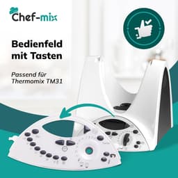 Bedieningspaneel Vervanging - Keukenmachine Deel - Apparaat Beschermen - Perfecte Pasvorm - 28x14 cm - Zwart — thumbnail 4
