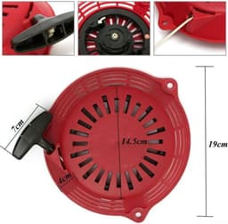 Terugslag Starter - Pull Start - Motor Starten - Duurzaam Materiaal - 20 x 19 x 4 cm - Zoals Afgebeeld — thumbnail 4
