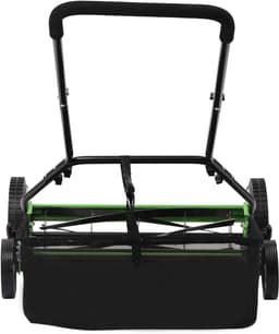 Handmaaier Grasmaaier - Loopmaaier Reelmaaier - Gazon Onderhoud - Stil Milieuvriendelijk - 50 cm Snijdbreedte - Groen Zwart — thumbnail 5