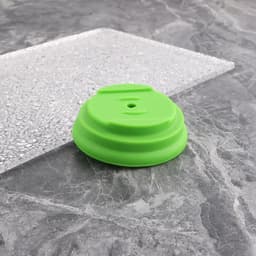 SnelShoppen - 3Pcs Molenblad Basis Plastic Deksel Voor Grasmaaier Blad Houder Voor Draadloze Tuin Gereedschappen 64x20mm Groen - Bescherming, Geluidsr — thumbnail 4