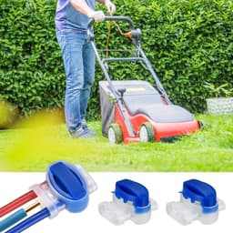 SnelShoppen - 25 Stuks Robotic Grasmaaier Kabels | Waterdichte Klemmen voor Grensdraad, Geschikt voor Automowers en Reparatieset — thumbnail 4