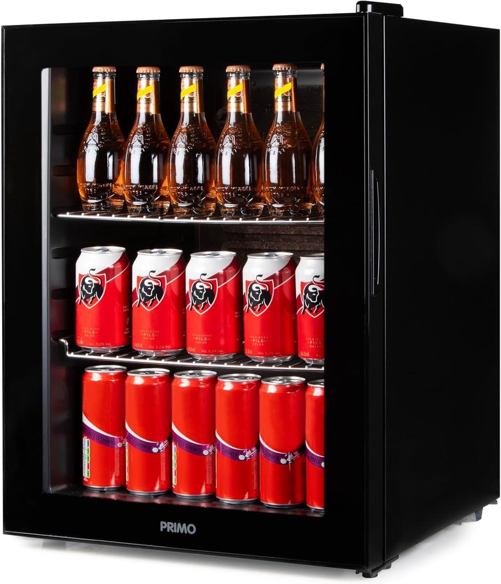 Drank Koelkast - Minibar Tafelmodel - Dranken Koelen - Stil Energiezuinig - 60 Liter - Zwart — afbeelding 1