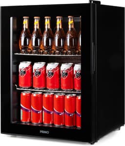 Drank Koelkast - Minibar Tafelmodel - Dranken Koelen - Stil Energiezuinig - 60 Liter - Zwart — thumbnail 1
