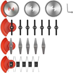 CRLYN® Grasmaaier Elektrisch - Grastrimmers met Accu - Rood — thumbnail 4