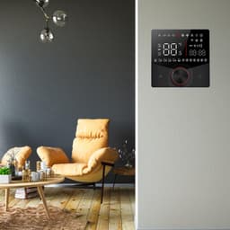 Slimme Thermostaat - Digitale Bediening - Verwarming Regelen - WiFi Programmeerbaar - 95-240V - Zwart — thumbnail 3