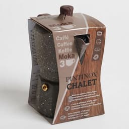 LNMsolutions® Percolator - Bialetti - Geschikt voor Inductie - Bruin - 13cm x 7cm x 13cm — thumbnail 3