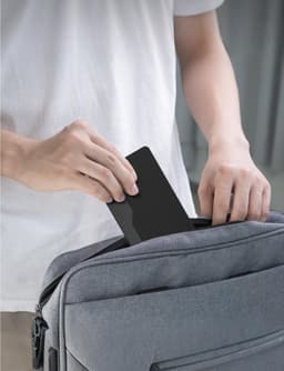 KIRA® Harde Schijf - Draagbare Externe Harde Schijf voor PC & Laptop - Compacte Externe Harde Schijf - Zwart - 14cm x 9cm x 3cm — thumbnail 3