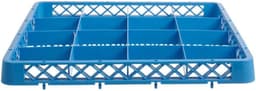 Afwasmand Verhoger - Mand Bodem - Vaatwasser Gebruik - 16 Compartimenten - 50x50x6cm - Grijs — thumbnail 1