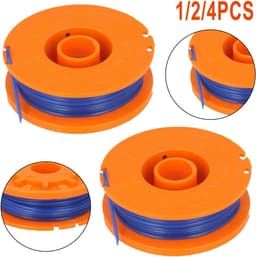 Grasmaaier Spoel - Trimmer Spoel Lijn - Gazon Onderhoud - Efficiënte Maai Prestaties - 4 Stuks - Oranje Blauw — thumbnail 3