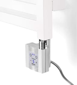 Verwarmingspatroon Badkamer - App Bediening - Handdoeken Drogen - Energiebesparend - 600 Watt - Wit — thumbnail 3
