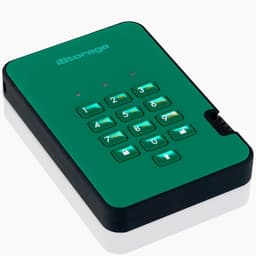 Externe SSD - Draagbare Harde Schijf - Gegevens Beveiligen - Pincode Beveiliging - 256 GB - Groen — thumbnail 2