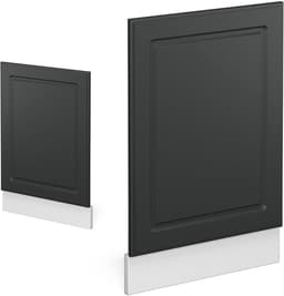 Frontpaneel Vaatwasser - Keukenfront Deur - Keuken Opknappen - Onderhoudsvriendelijk Materiaal - 45 cm Breed - Antraciet — thumbnail 5