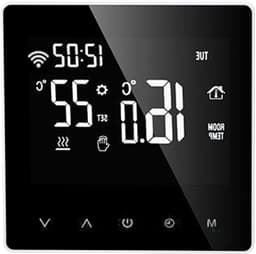 Slimme Thermostaat - Verwarming Regelaar - Energie Besparen - App Bediening - 3A - Wit — thumbnail 1